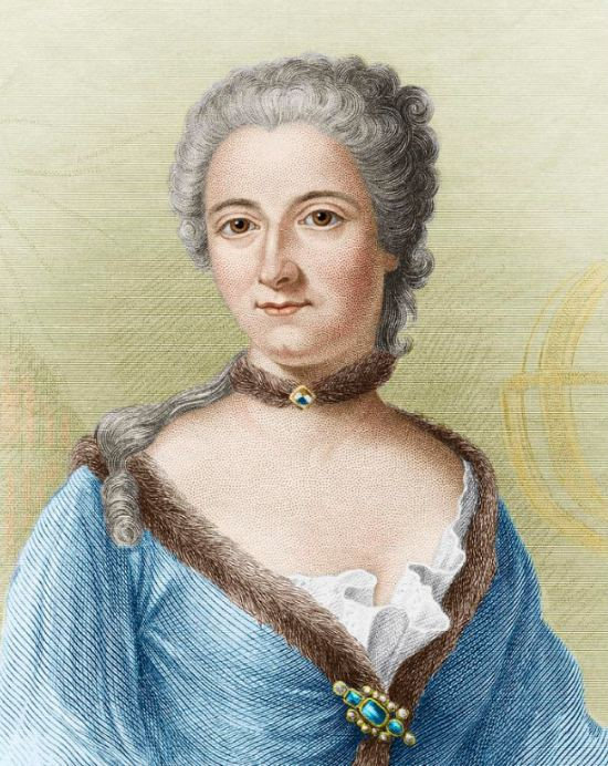 Portrait d'Emilie du châtelet